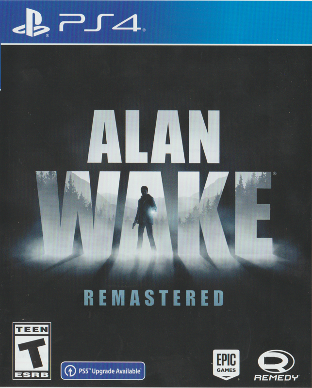 Alan Wake Remastered box art for Xbox Series X